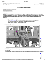 Preview of 204 00 Suspension F Camber & Caster Adjust