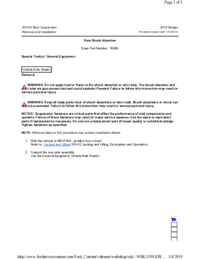 Preview of 204 02 Rear Suspension   Removal And Installation   Rear Shock Absorber
