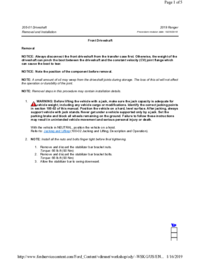 Preview of 205 01 Driveshaft   Removal And Installation   Front Driveshaft