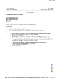 Preview of 205 01 Driveshaft   Removal And Installation   Rear Driveshaft