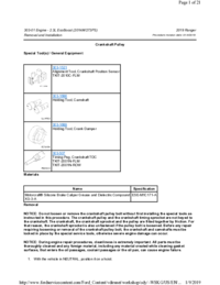 Preview of 303 01   2.3L EcoBoost   Removal And Installation   Crackshaft Pulley