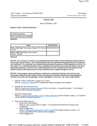 Preview of 303 01   2.3L EcoBoost   Removal And Installation   Cylinder Head