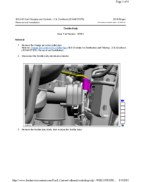 Preview of 303 04A Fuel Charging And Controls   Removal And Installation   Throttle Body