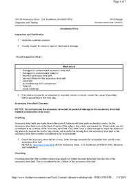 Preview of 303 05 Accessory Drive   Diagnosis And Testing   Accessory Drive