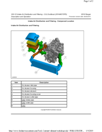 Preview of 303 12 Intake Air Distribution And Filtering   Description And Operation   Component Location