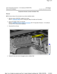 Preview of 303 13 Evaporative Emissions   Removal And Installation   Evaporative Emission Canister Vent Filter