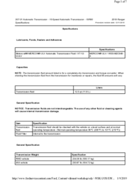 Preview of 307 01 Automatic Transmission 10 Speed   Specifications