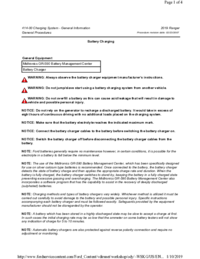 Preview of 414 00 Charging System General   General Procedures   Battery Charging