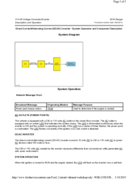 Preview of 414 05 Voltage Converter Inverter   Description And Operation   System Operation