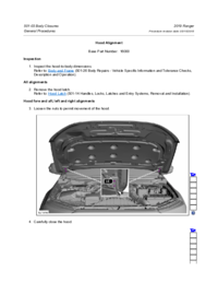 Preview of 501 03 Body Closers   General Procedures   Hood Alignment