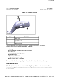 Preview of 501 16 Wipers And Washers   Description And Operation