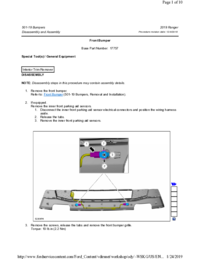 Preview of 501 19 Bumpers   Disassembly And Assembly   Front Bumper