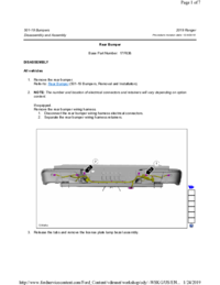 Preview of 501 19 Bumpers   Disassembly And Assembly   Rear Bumper