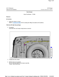 Preview of 501 19 Bumpers   Removal And Installation   Rear Bumper