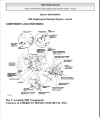 Preview of HONDA ACCORD 2003 2007 Incl V6
