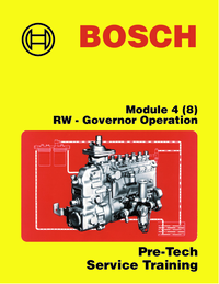 Preview of Bosch  RW Governor Operation