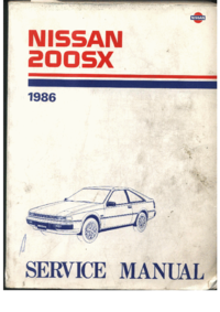 Preview of 1986 S12 Manual