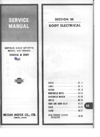 Preview of BE Body Electrical