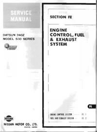 Preview of FE Engine Control