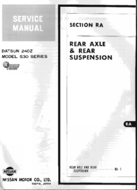 Preview of RA Rear Axle