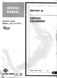 Preview of SE Service Equipment