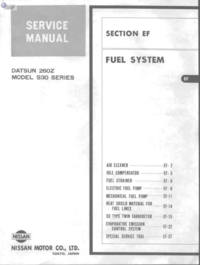Preview of EF Fuel System