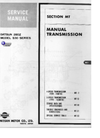 Preview of MT Manual Transmission